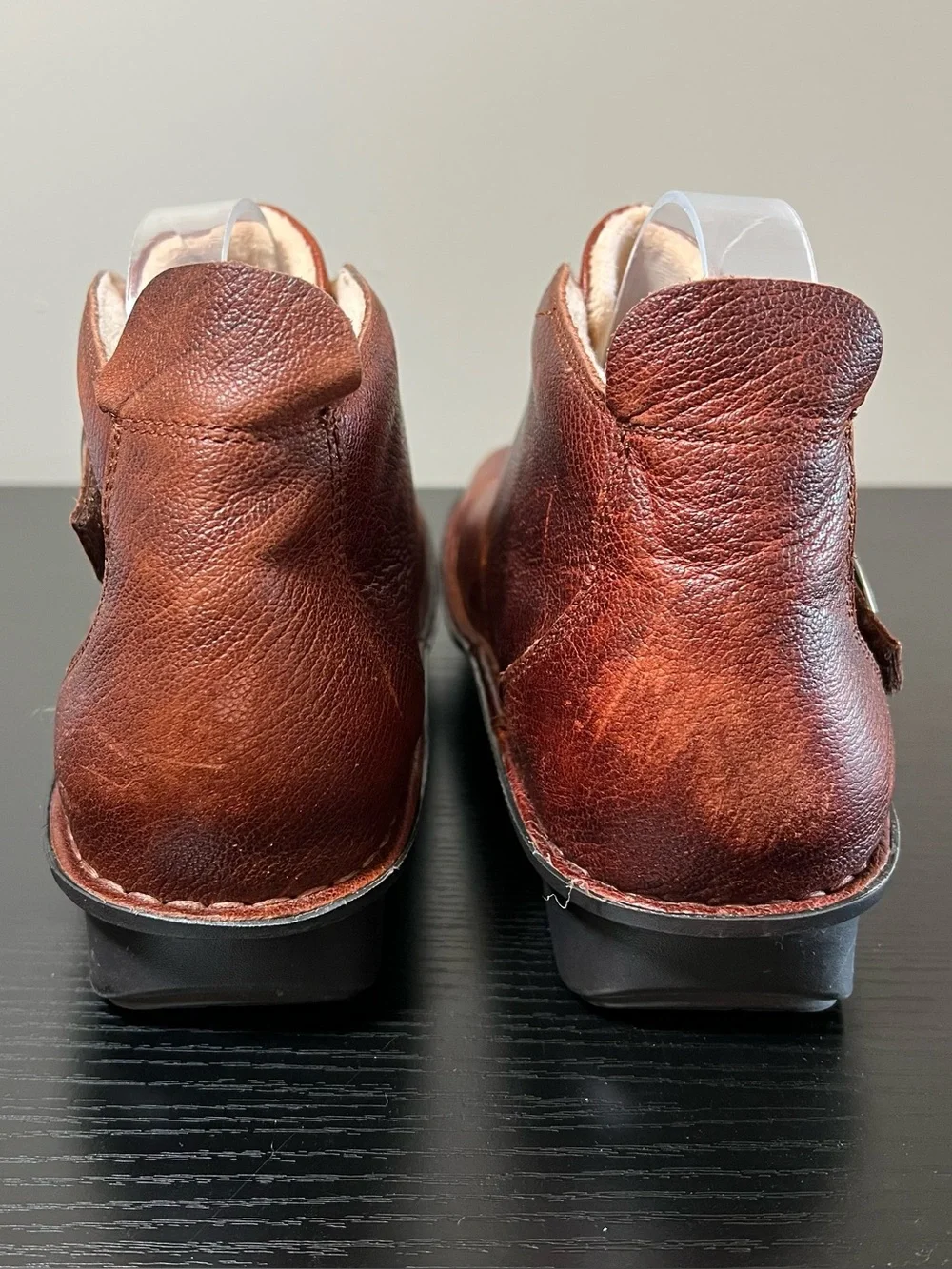 ALEGRIA Women’s Caiti‎ Ankle Boots Brown Leather 41